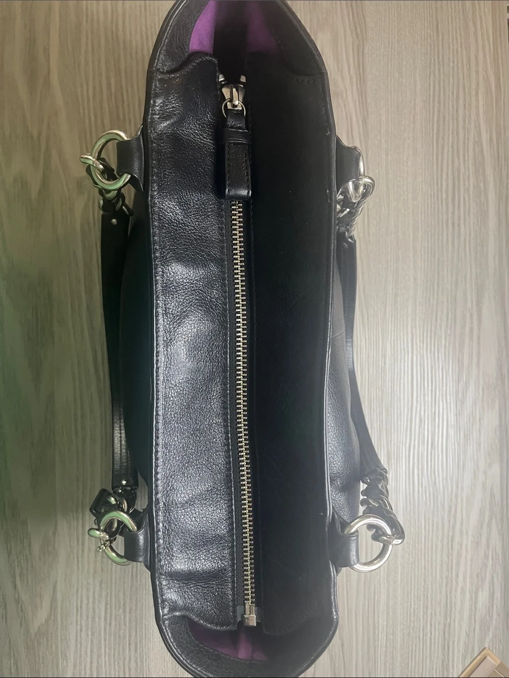 Coach Madison Tote BLACK LEATHER - Picture 8 of 8